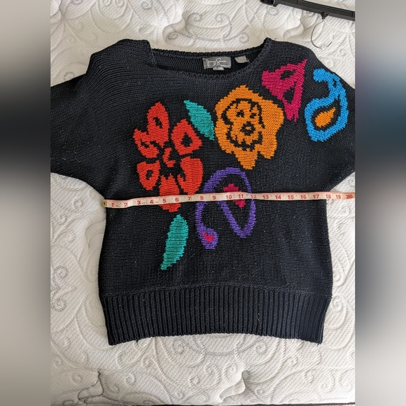 80's Jimmy Garcia Hand Loomed Sweater - Picture 5 of 5